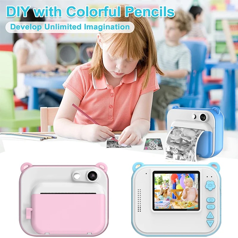 Children's Camera With Print K - Kids Education Video recensione e prezzo