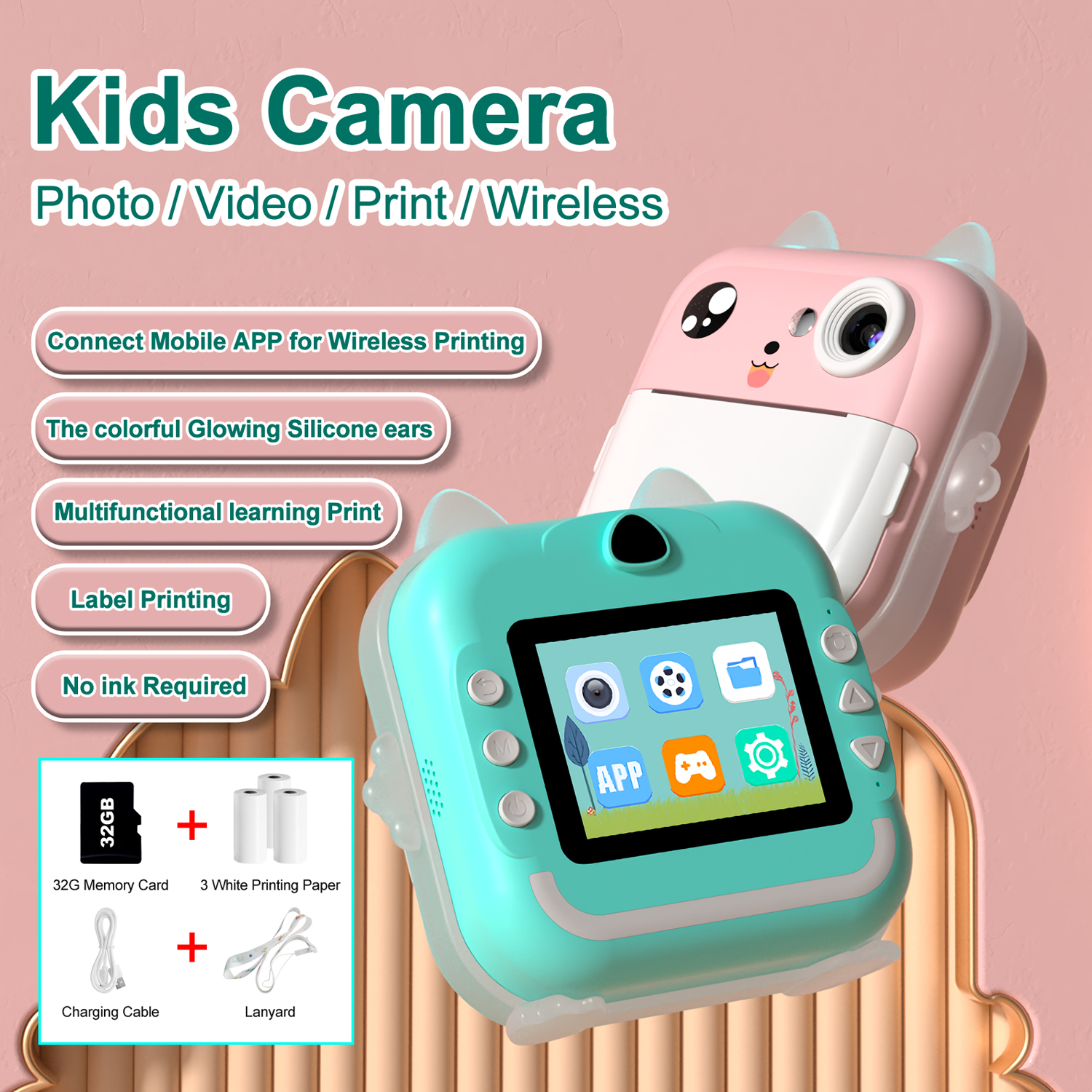 Q5 Kids Camera Instant Print P - Kids Education Video recensione e prezzo