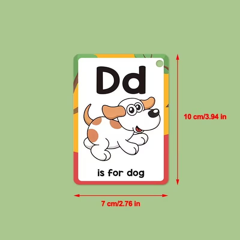 26 English Learning Cards with - Flash Card Alphabet recensione e prezzo
